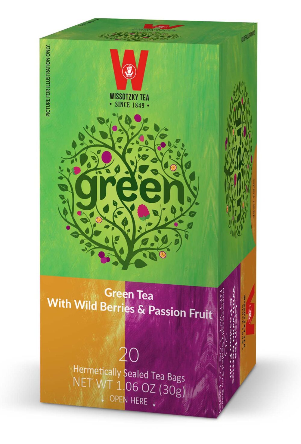 Green Tea Wildberry Passion