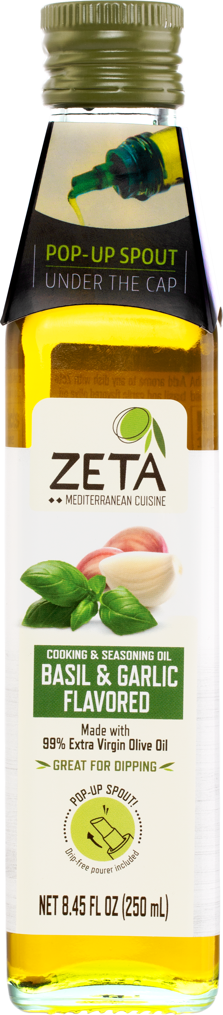 Olive Oil Xtra Virgin Basil
