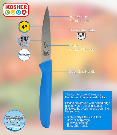 4" Knife Dairy/Blue