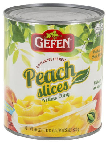 Peaches Sliced