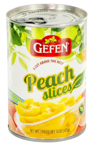 Gefen Peach Slices 15.25 oz
