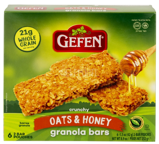 Oats & Honey Granola Bars