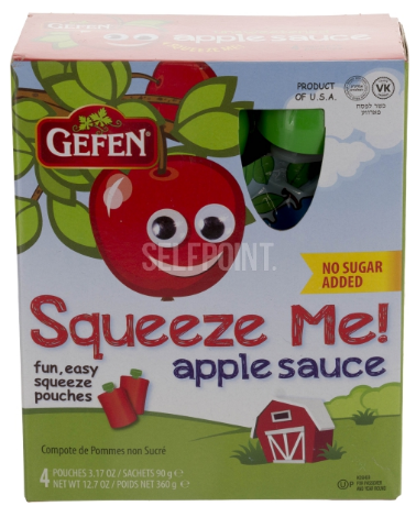 Squeeze Apple Sauce Pouch