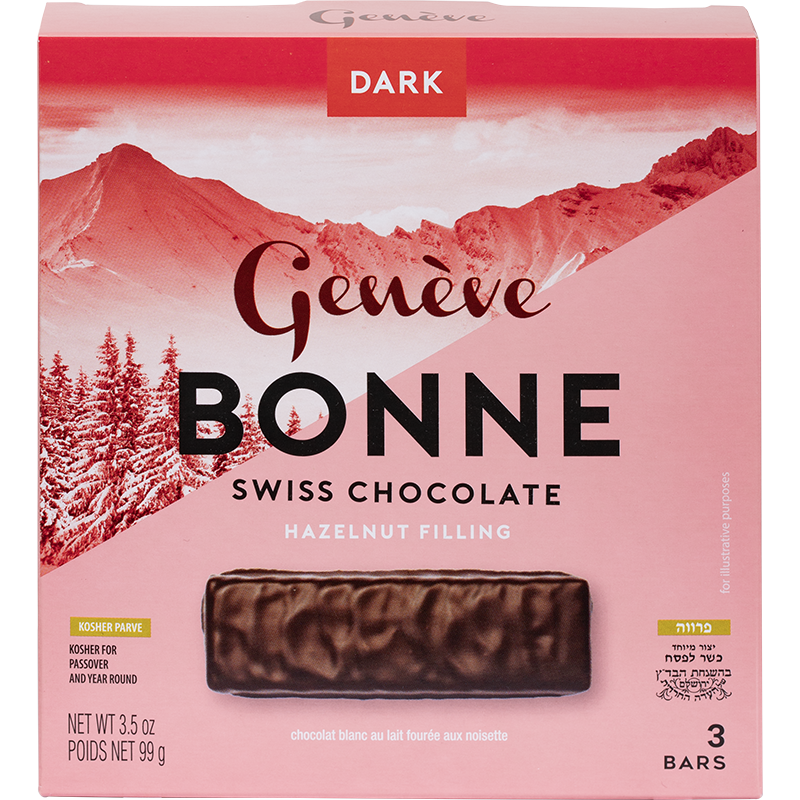 Bonne Swiss Dark Choc 3pk