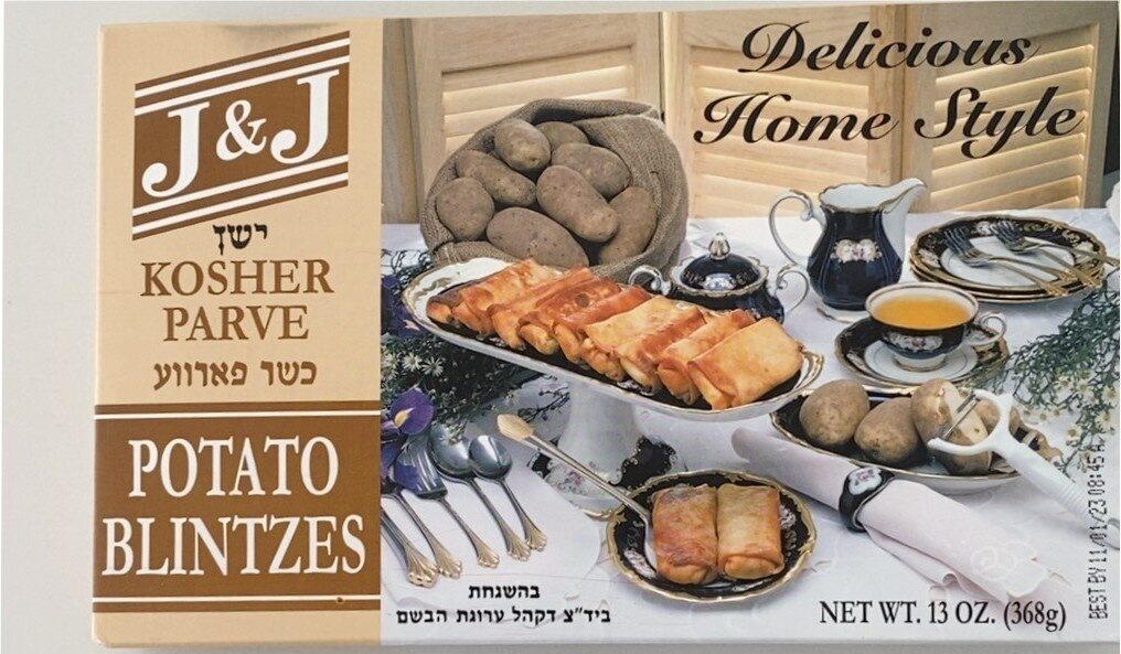 Potato Blintzes