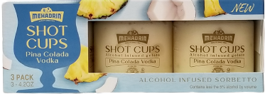 Shot Cups Pina Colada