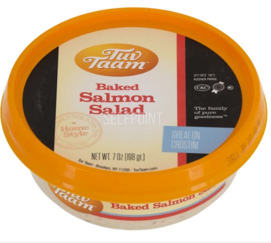 Baked Salmon Salad