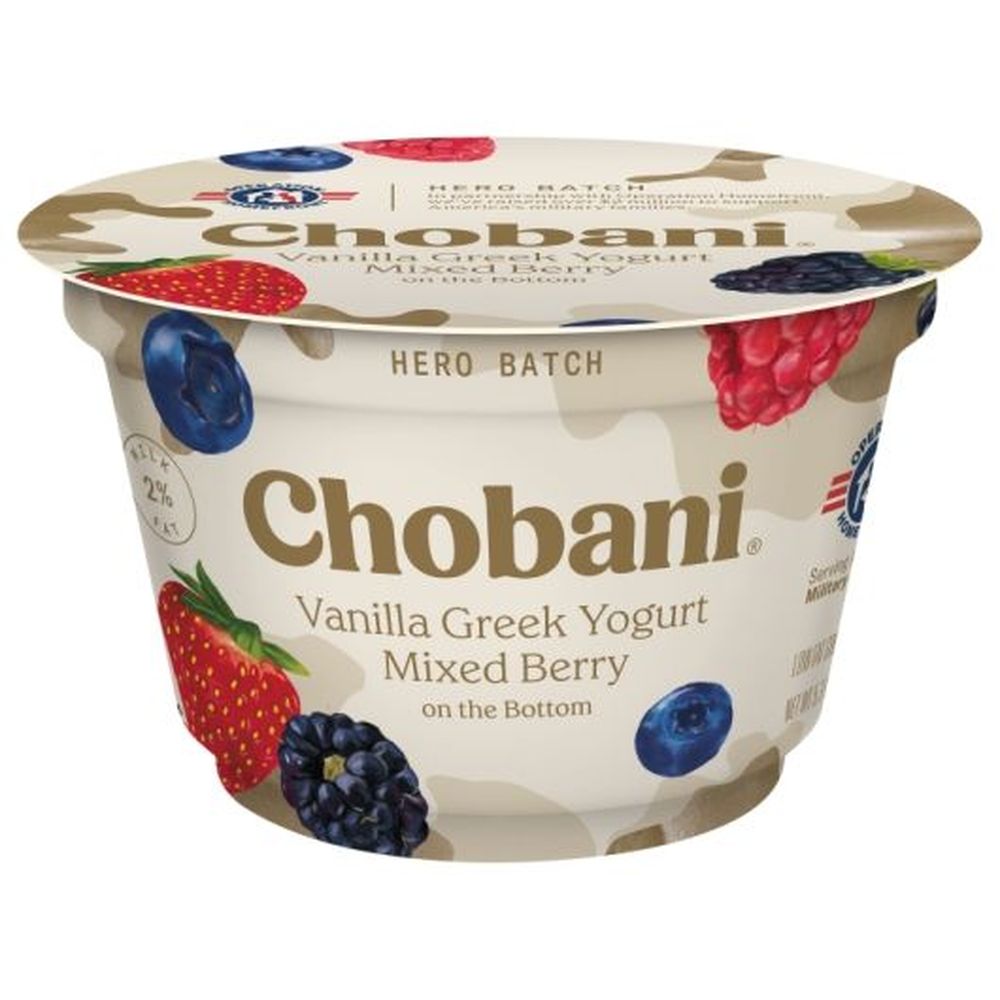 Greek 2% Van Mix Berry
