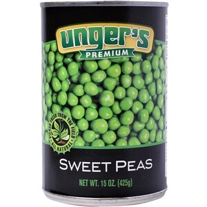 Ungers Peas Can