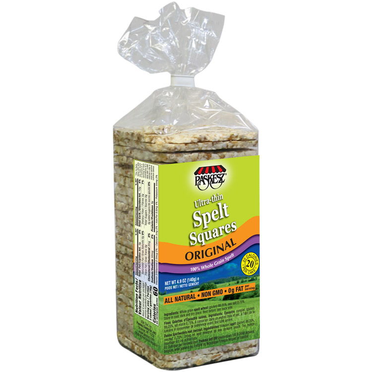Spelt Rice Squares