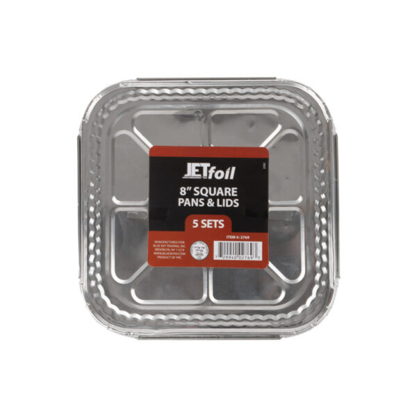 8" Square Pan W/ Lid