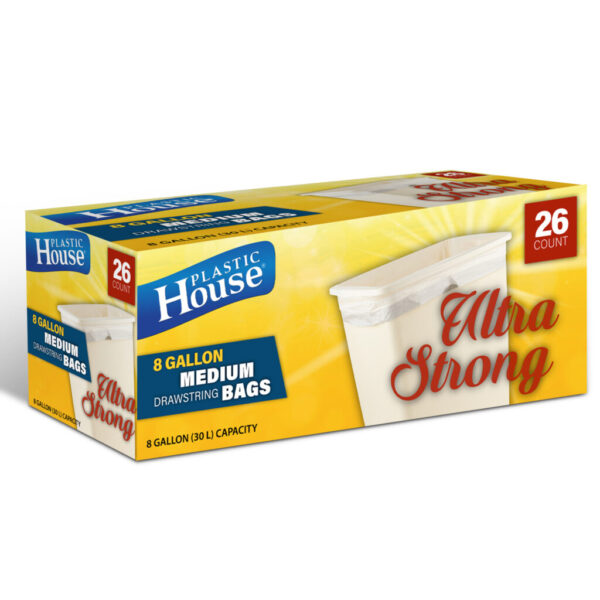 Med Bags Drwstring 8gal