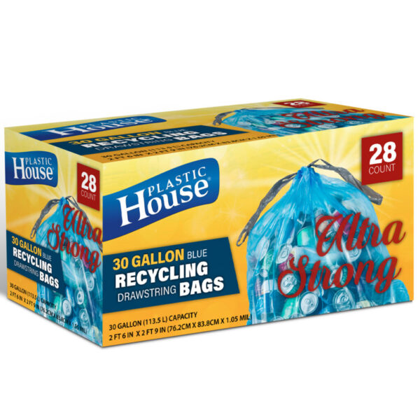 Recycling Blue 30 Gallon