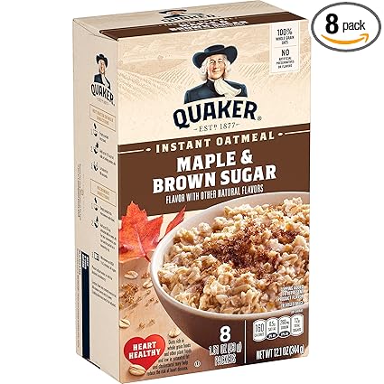 Instant Oatmeal Mple Brown