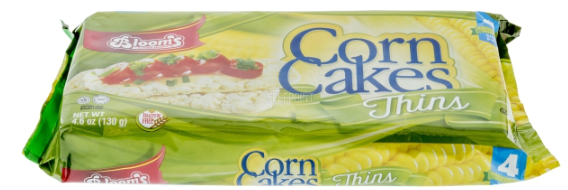 Corn Cake Thins 4pk