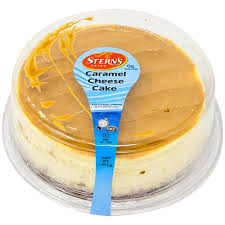 Round Cheese Cake Carmel