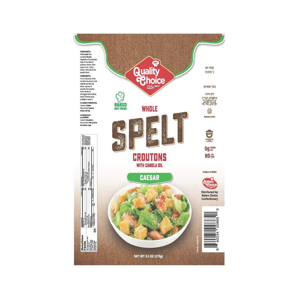 Caesar Spelt Croutons
