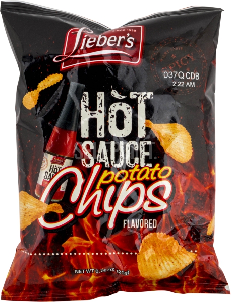 Hot Sauce Potato Chips