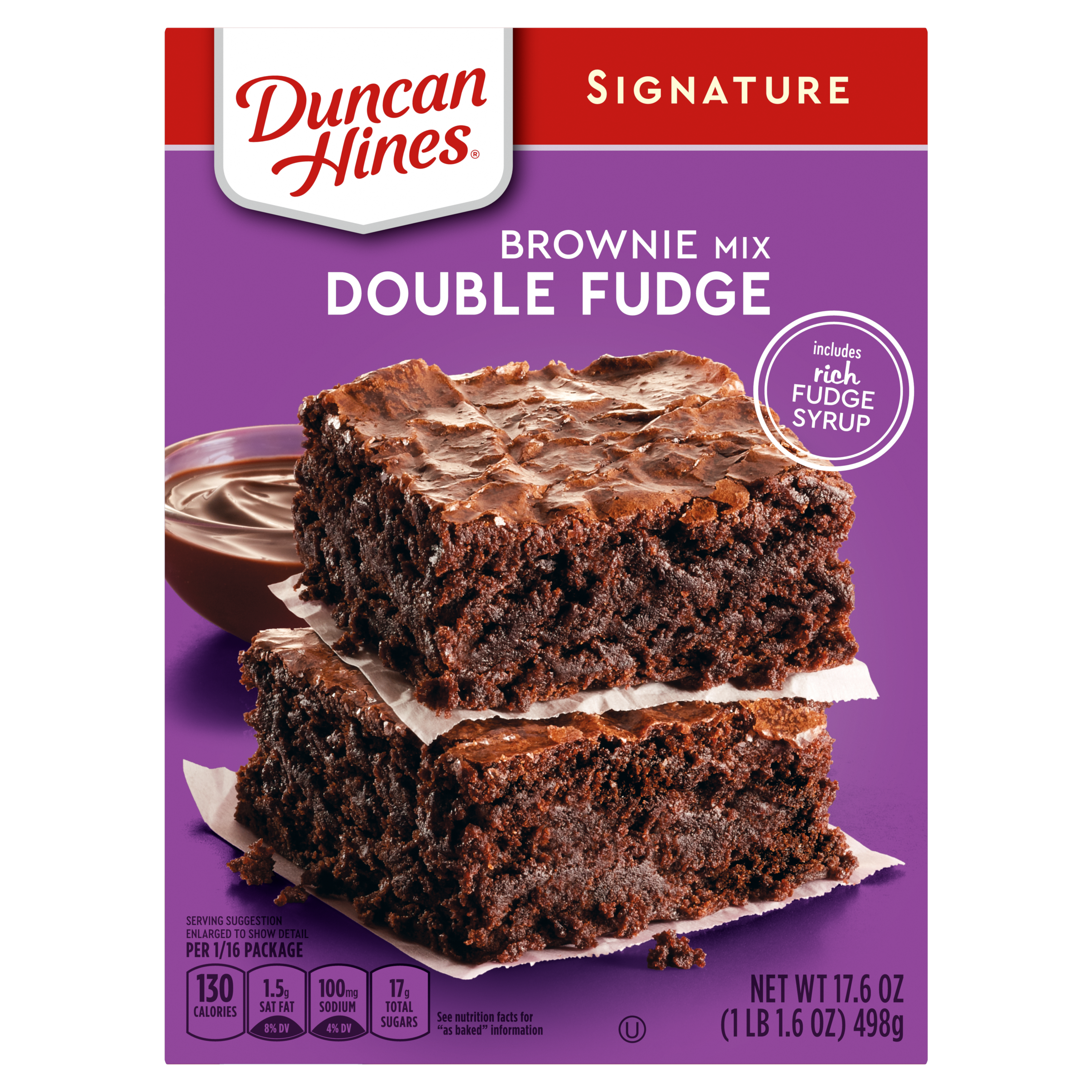 Bouble Fudge Brownie Mix