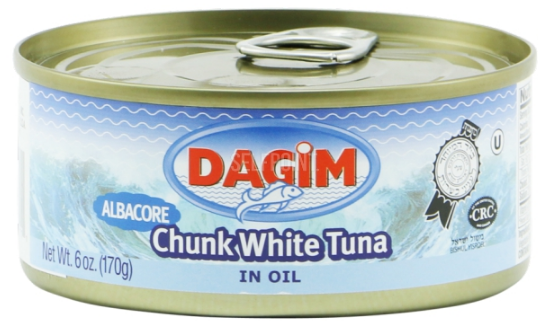 Dagim Chunk White Tuna Oil