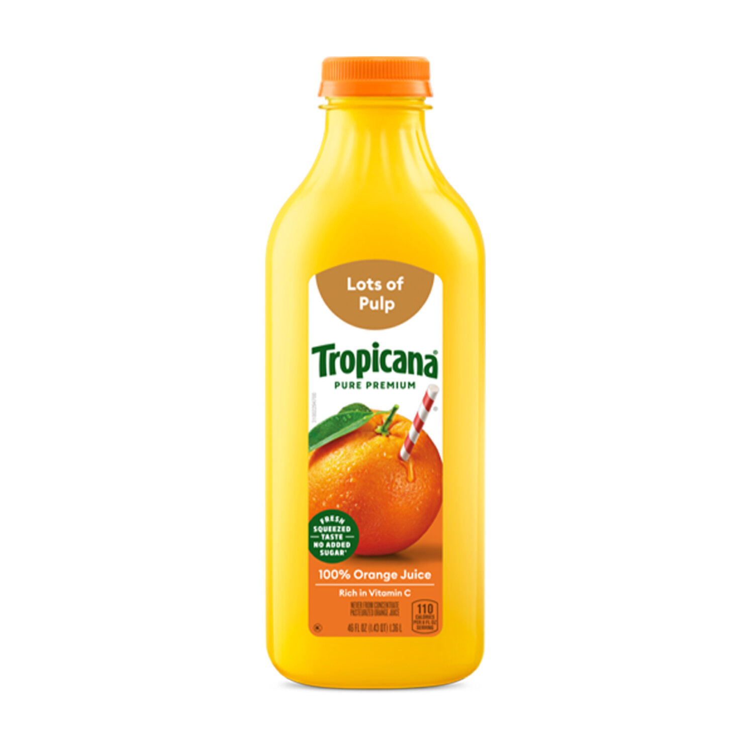 Orange Juice Lots Of Pulp