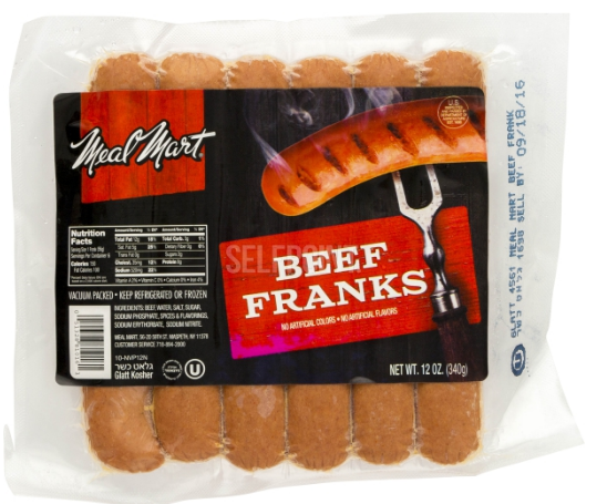 Beef Franks 12 oz