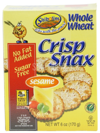 Crispsnax W/Wheat Sesame