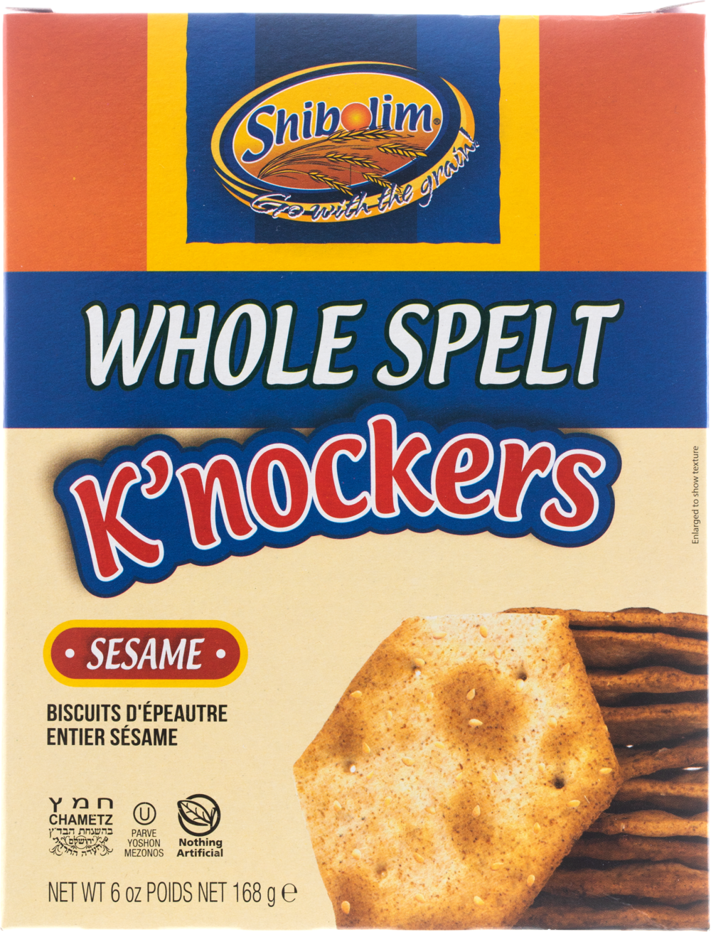 Knockers W/Spelt Sesame