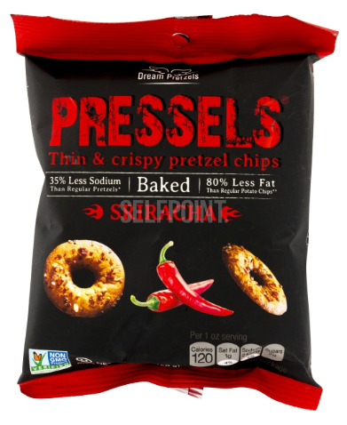 Pretzel Chips Siracha