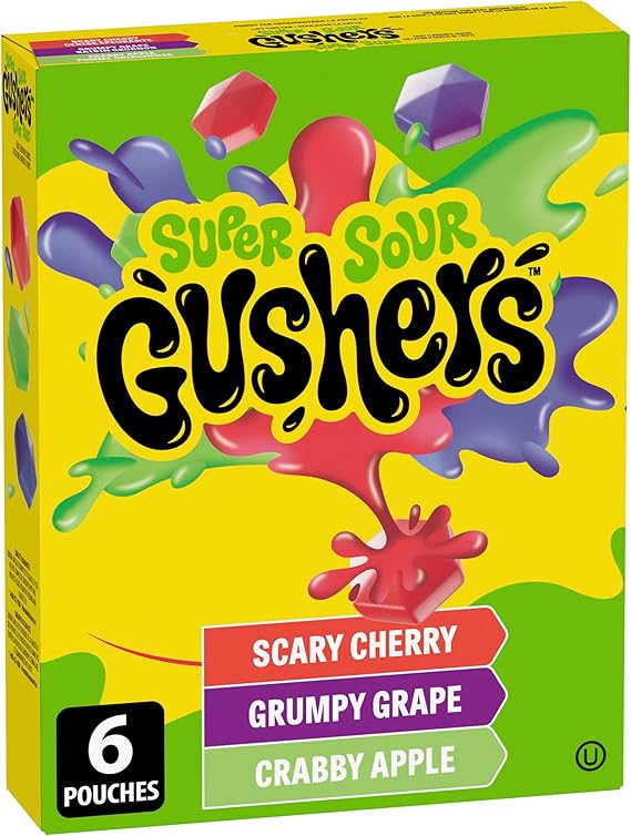 Gushers Super Sour 10ct