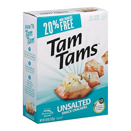 Tam Tams Unsalted