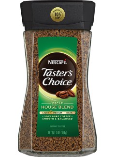 Taster's Choice Decaf Glass