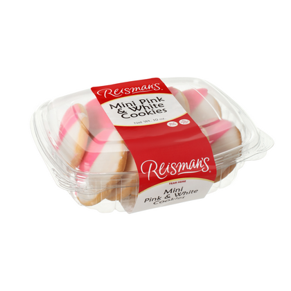 Mini Pink & White Cookies
