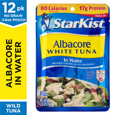 White Tuna Water Pouch