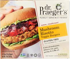 Mushroom Veggie Burger