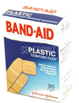 Band-Aid Plstc Asst 30's